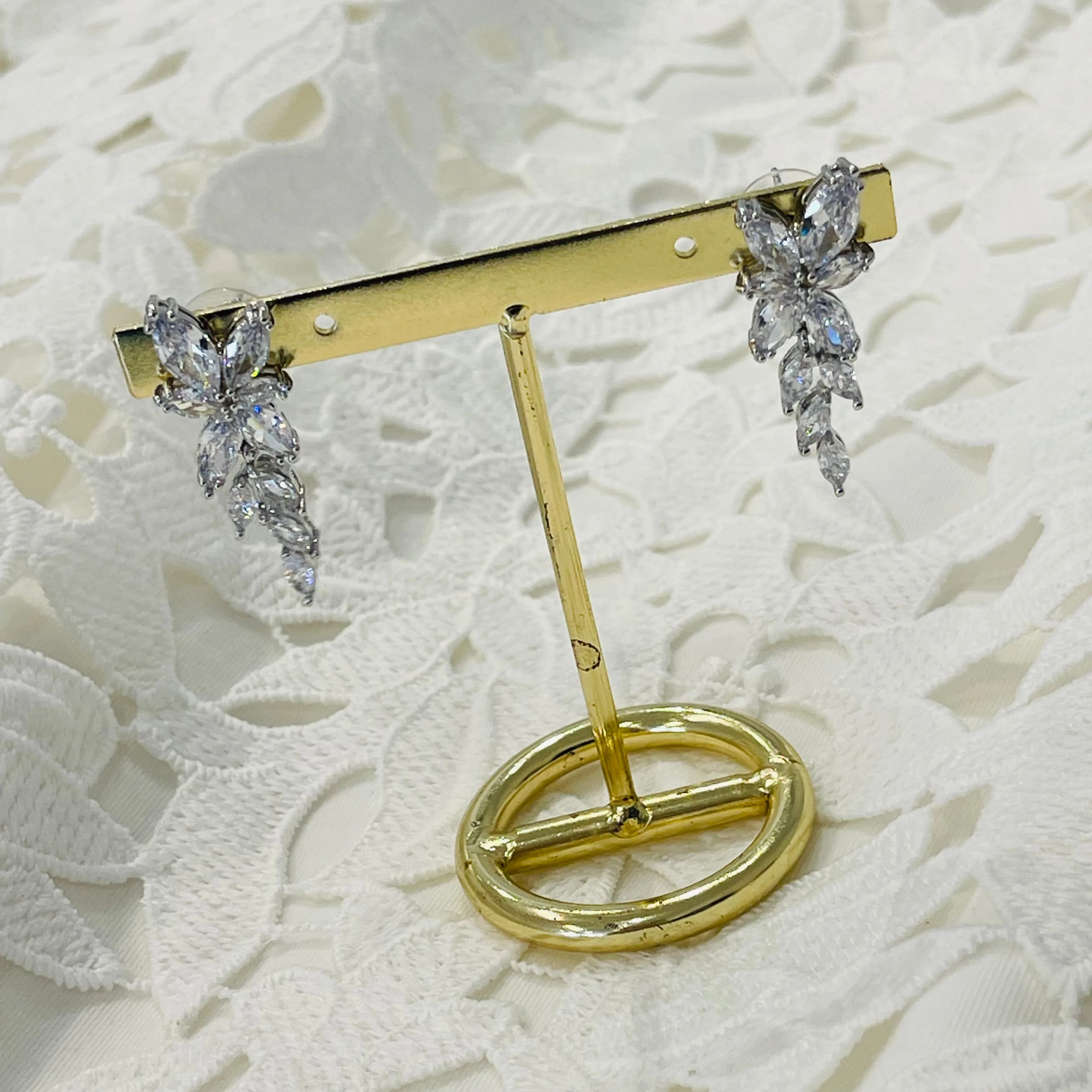 Marquis Crystal Earrings