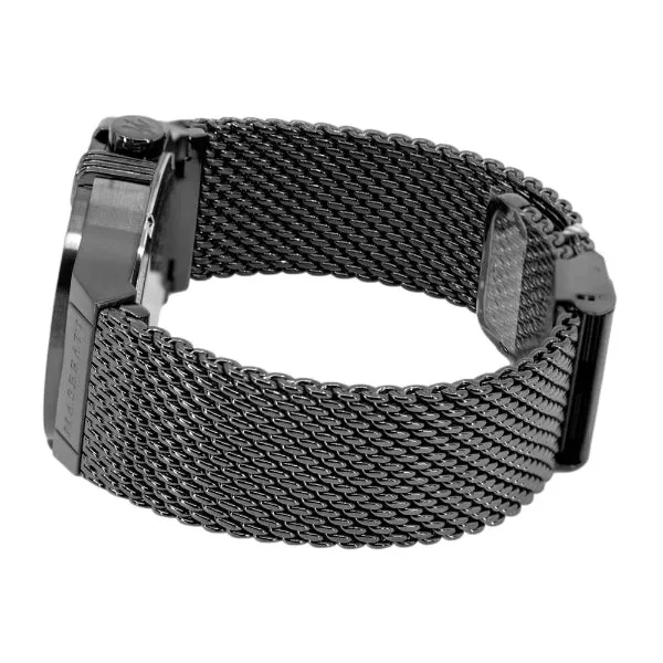 Maserati Potenza Grey Mesh Braselet Blue Dial Quartz Watch for Gents - R8853108005