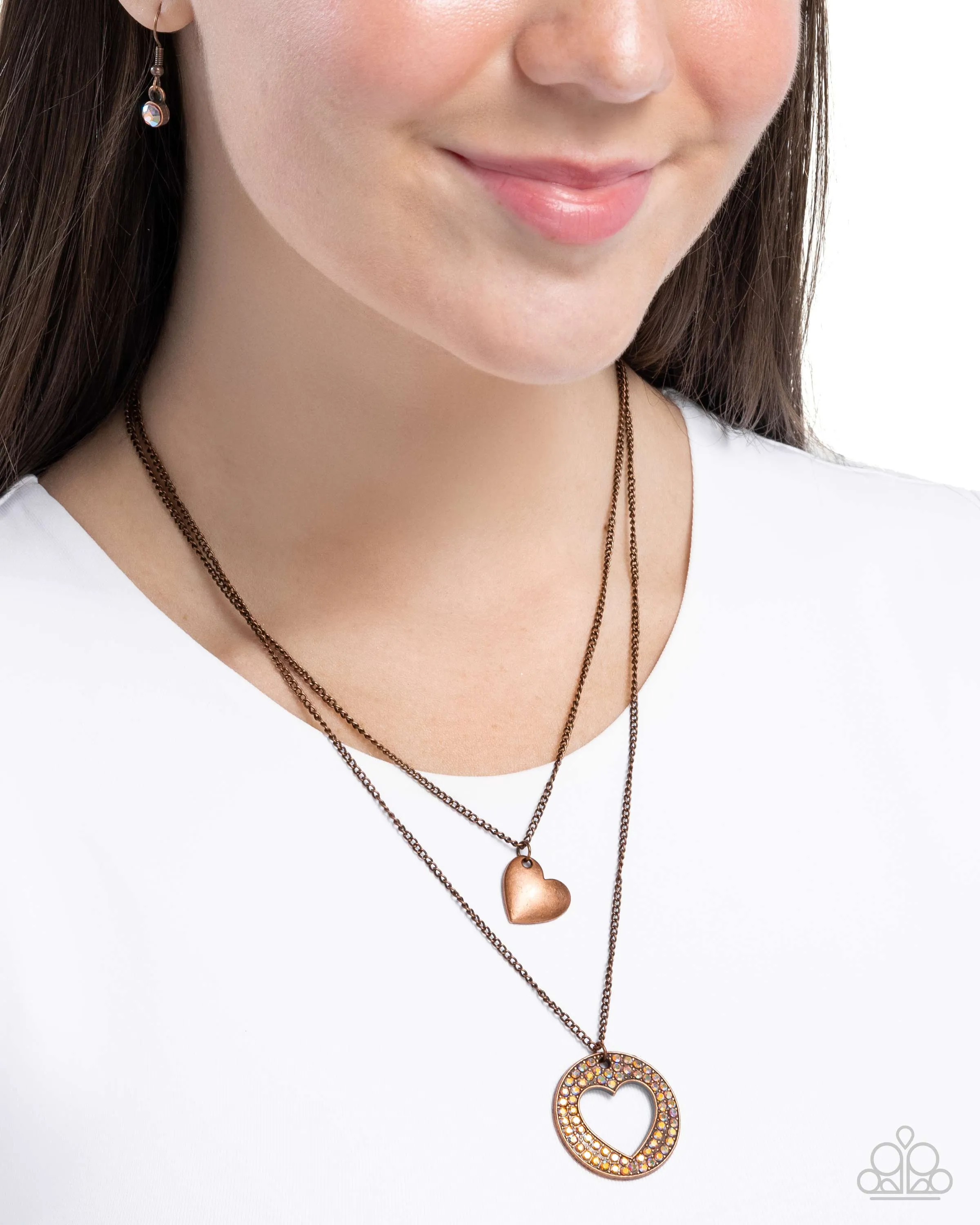 Matchmaker Mural - Copper (Heart) Necklace
