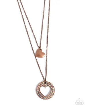 Matchmaker Mural - Copper (Heart) Necklace