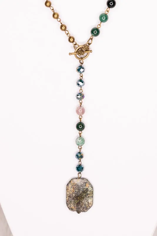 Matilda Necklace India Agate