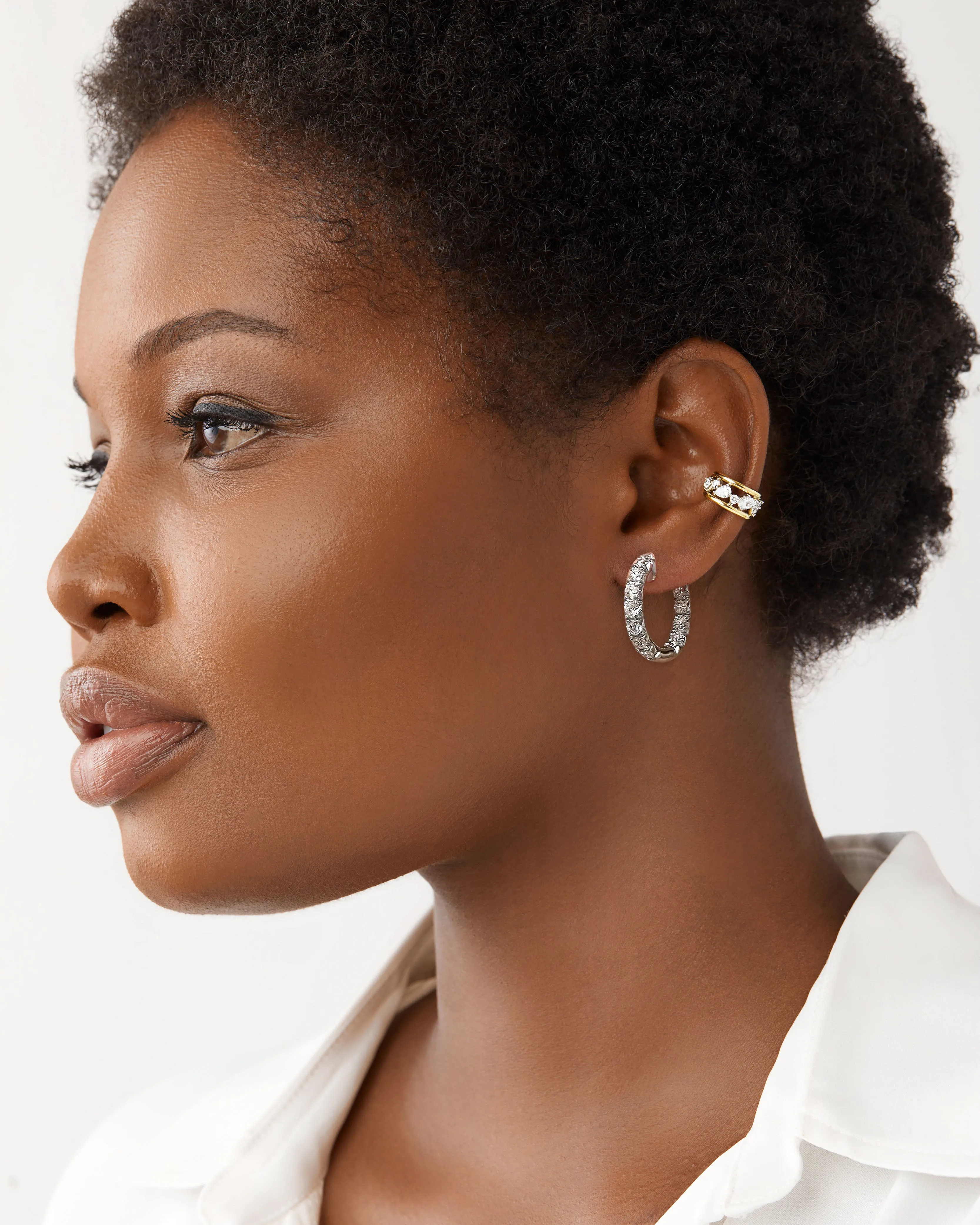 Medium Inside Out Hoops