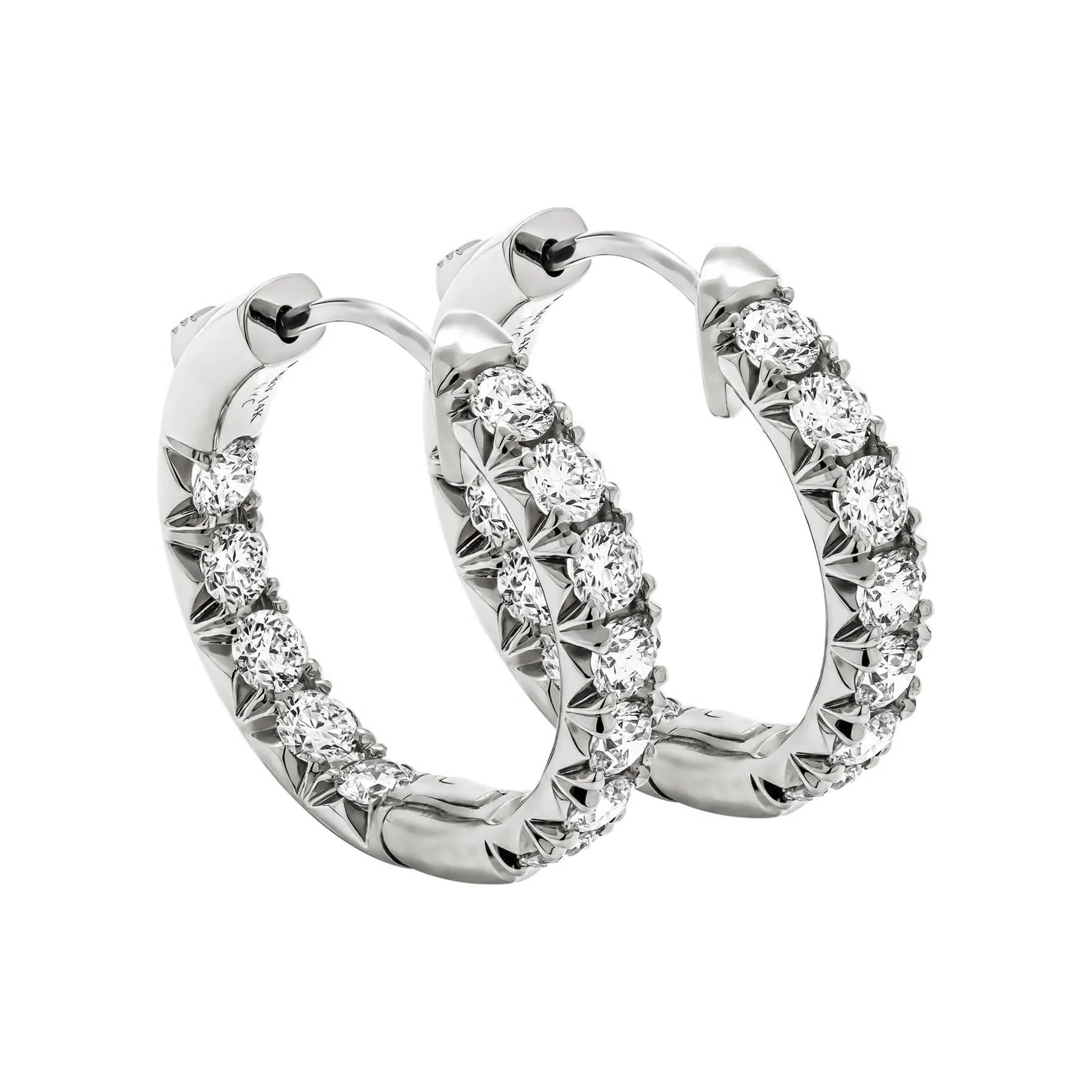 Medium Inside Out Hoops