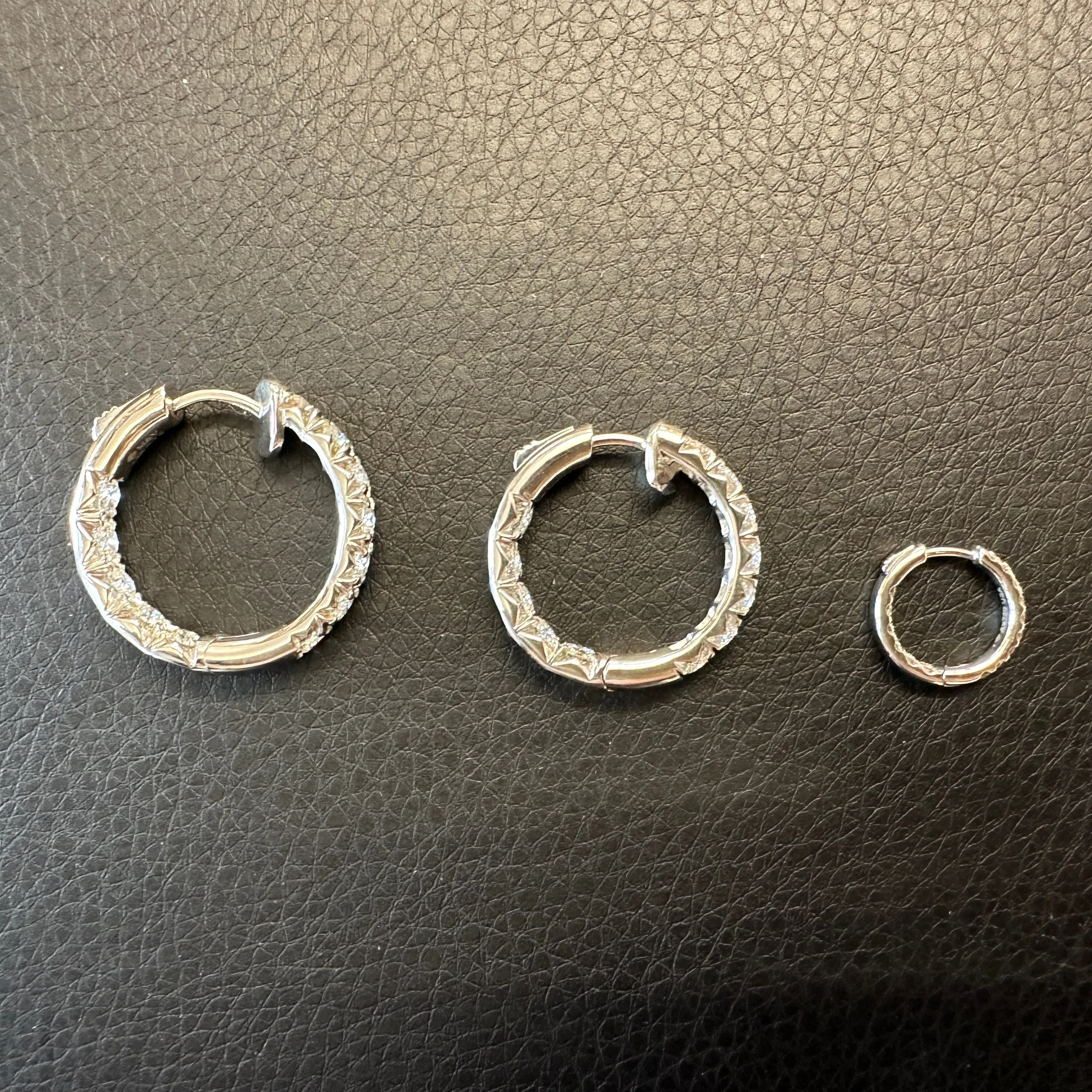 Medium Inside Out Hoops