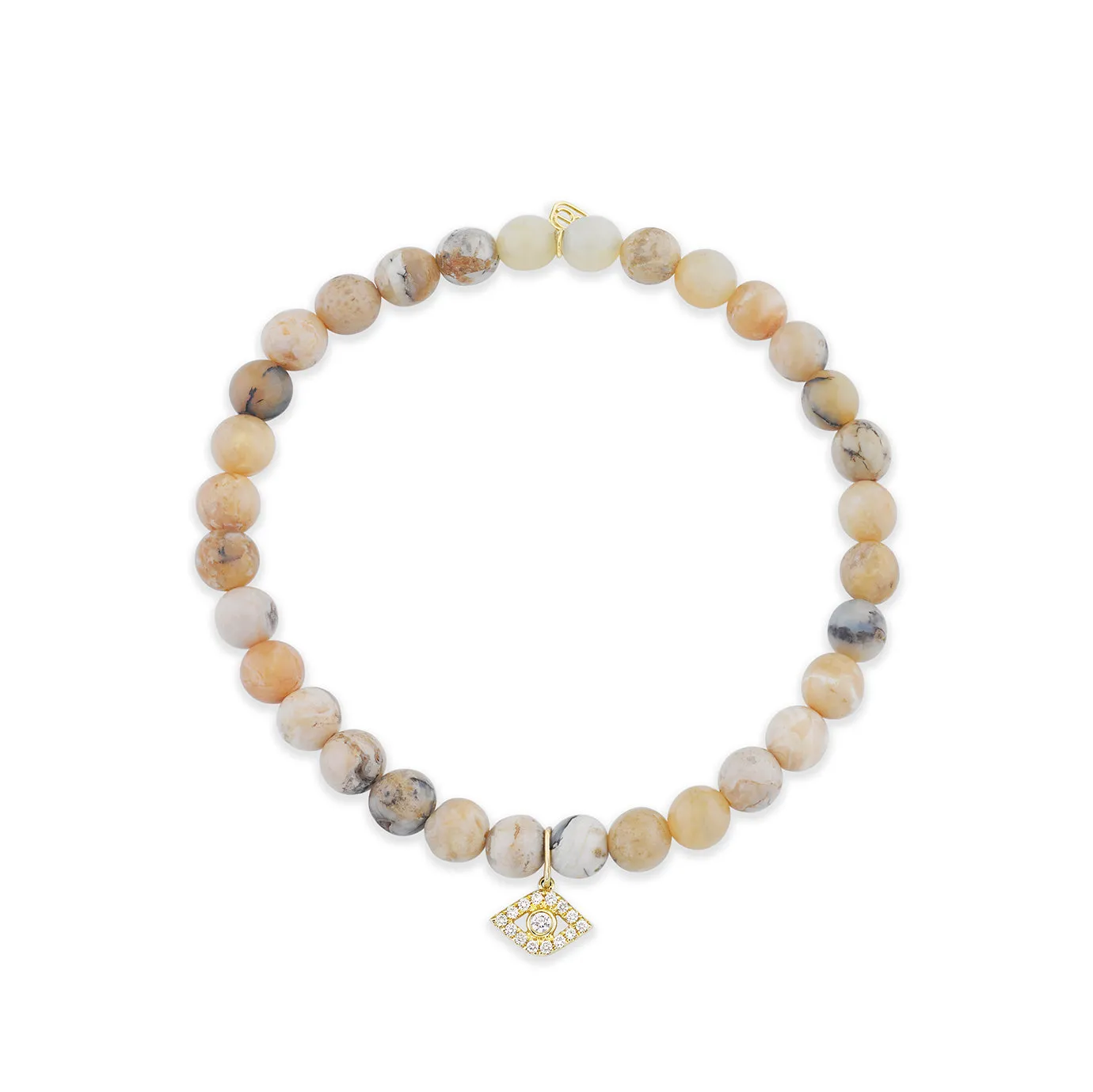 Men's Collection Gold & Diamond Eye on African Opal