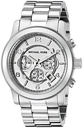 Michael Kors MK8086 Men's Runway Silver-Tone Watch