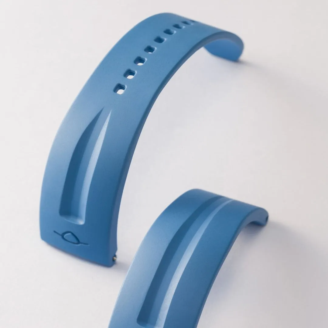 MING FKM Rubber Strap 20mm - Various Colors (In-stock - Ships Now)
