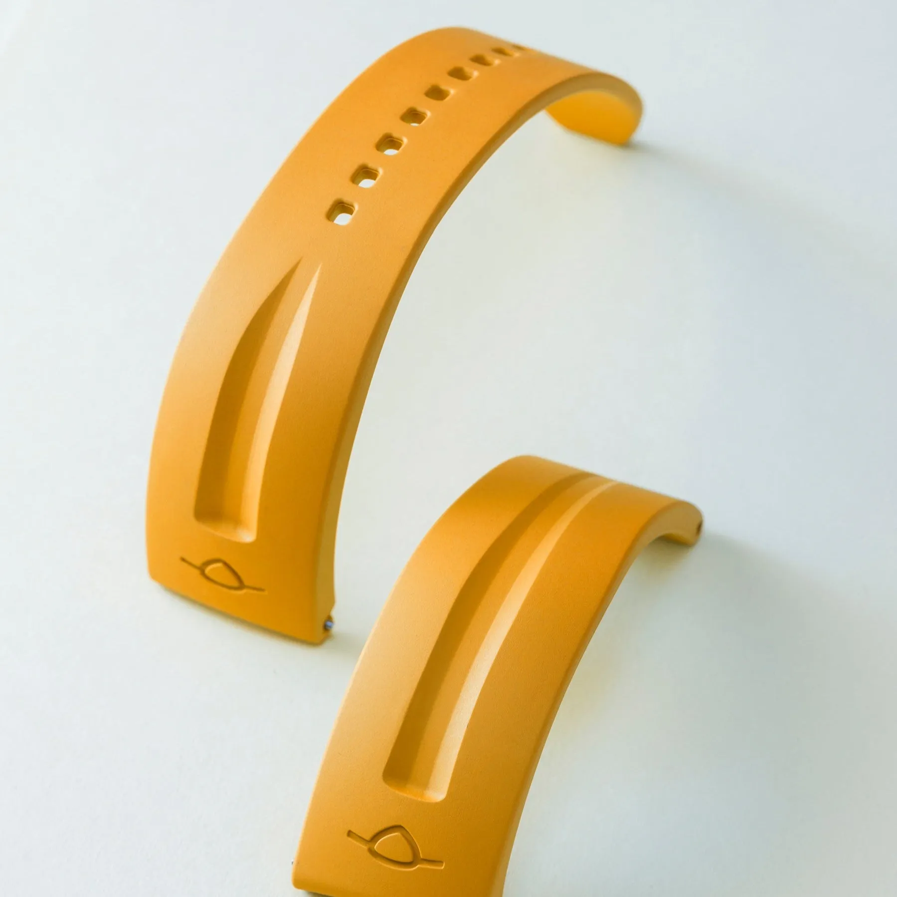 MING FKM Rubber Strap 20mm - Various Colors (In-stock - Ships Now)