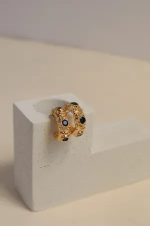 Mini Sapphire Hoops