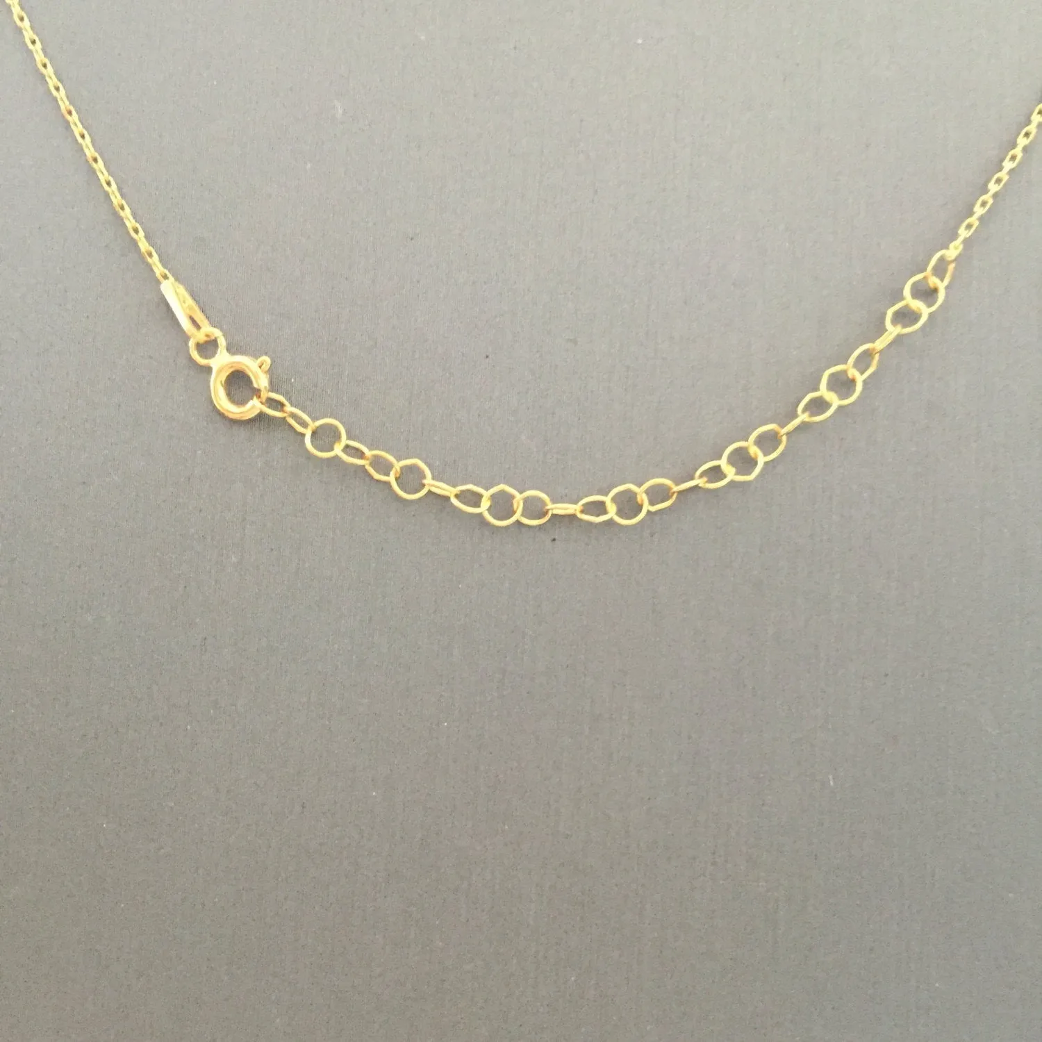 Mini Turquoise Disc Necklace