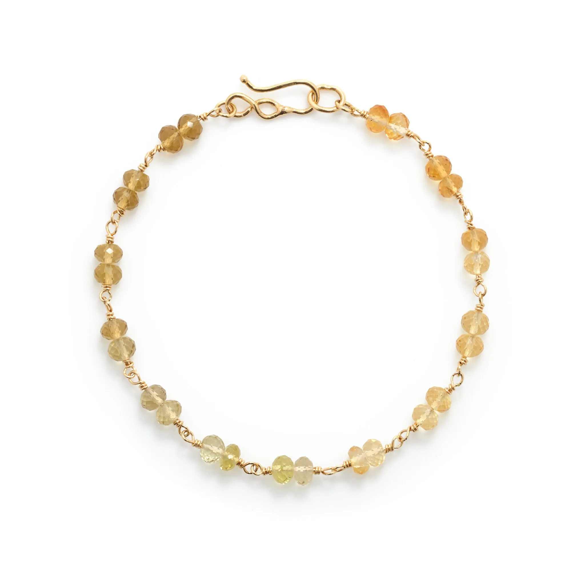 Mixed Quartz Bead Bracelet