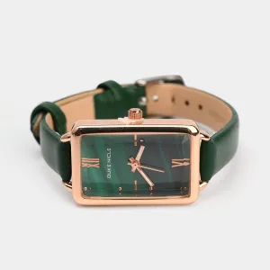 Modern Elegance Square Dial Watch