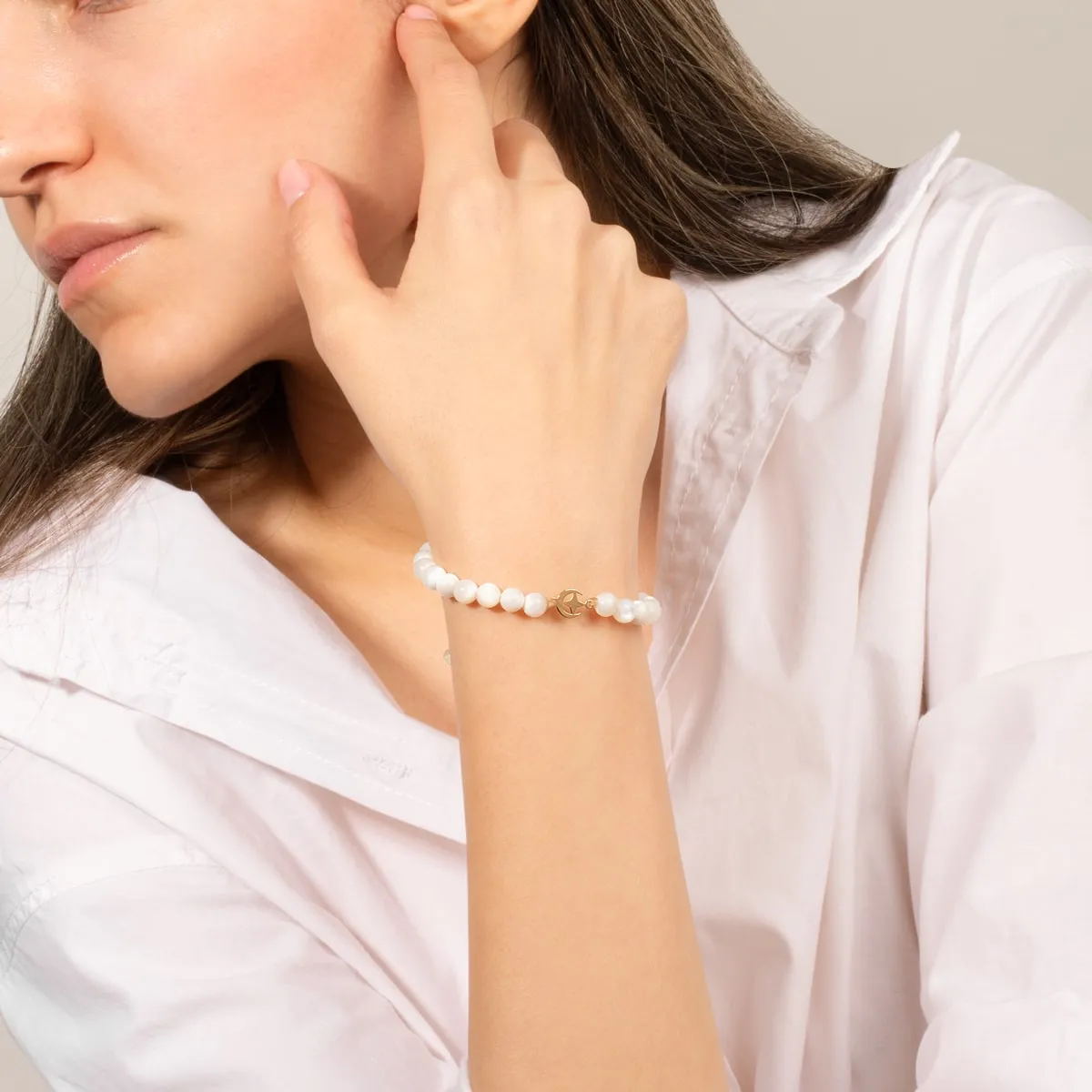 Moon Light Stone Bracelet