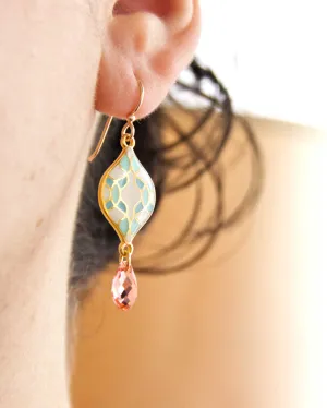 Mosaic Tile Earrings