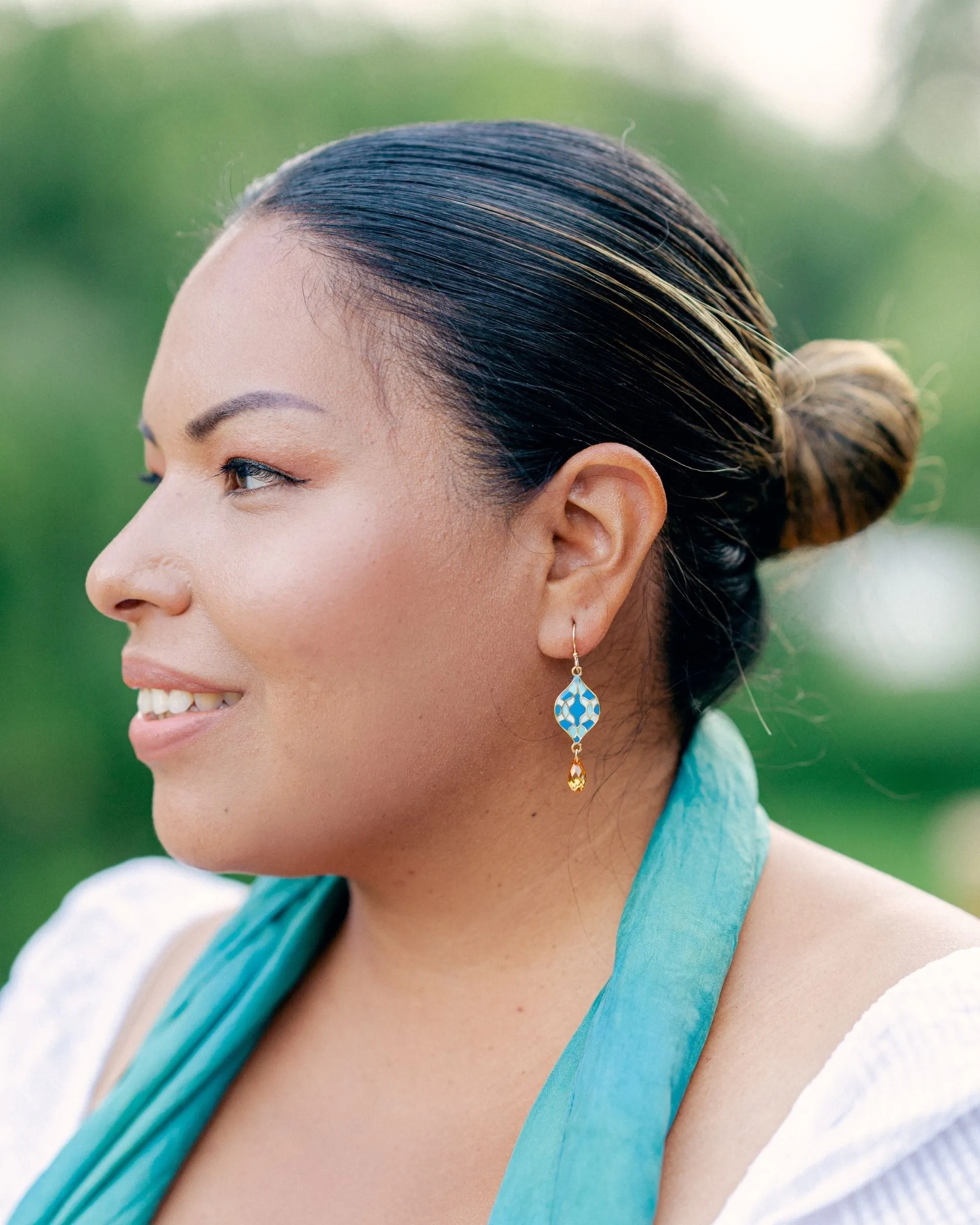 Mosaic Tile Earrings