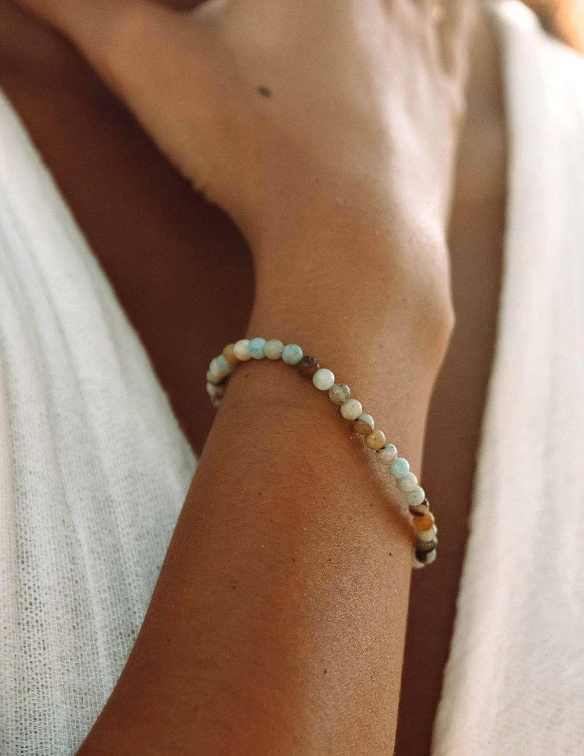 Multi-Amazonite Mini Gemstone Bracelet