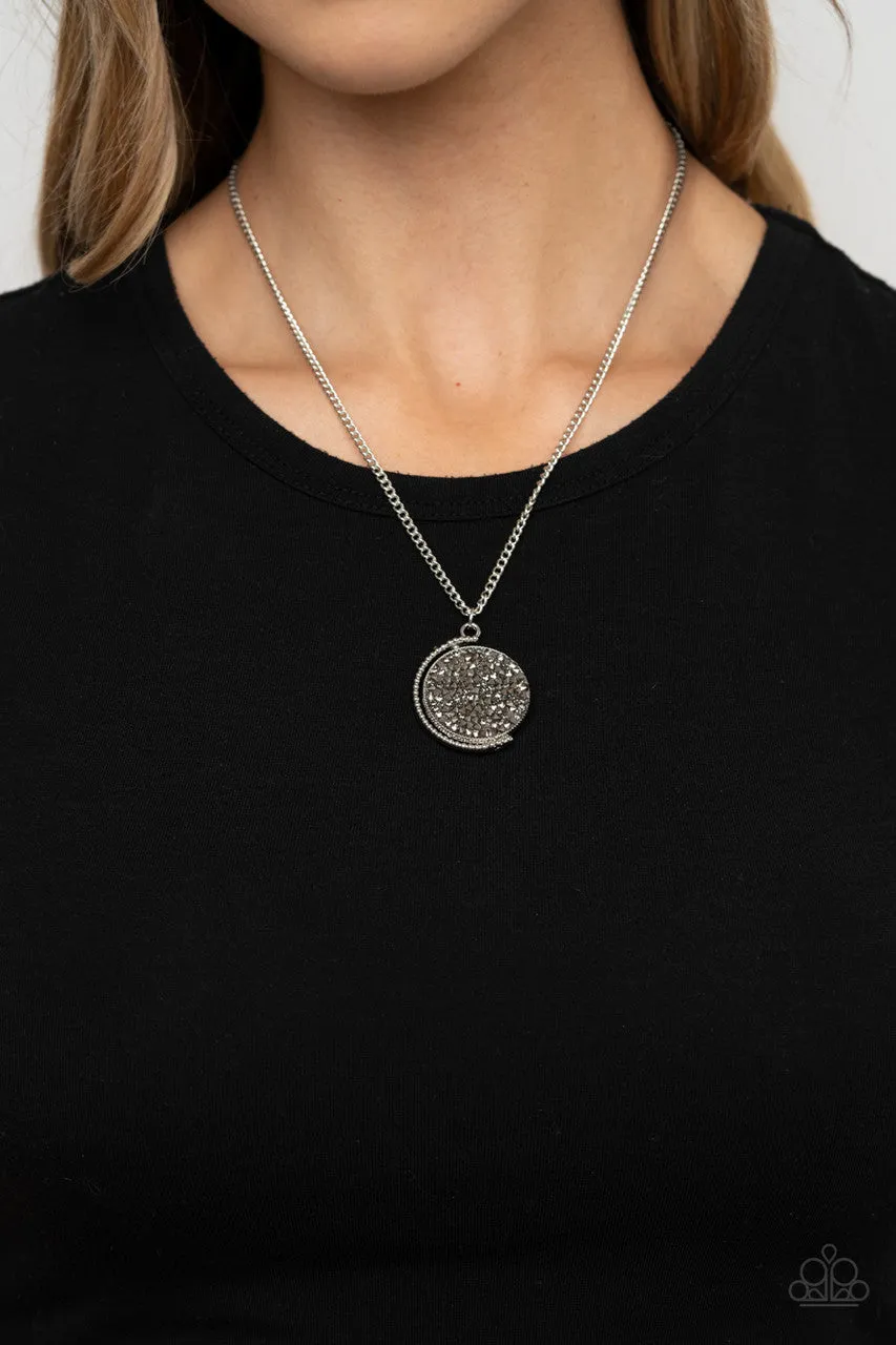 My Moon and Stars Silver Paparazzi Necklace