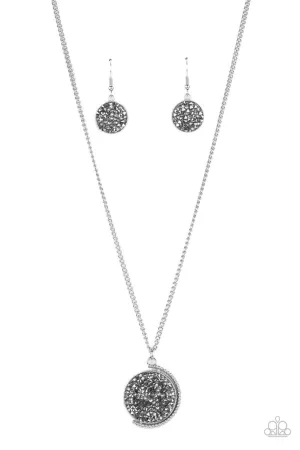 My Moon and Stars Silver Paparazzi Necklace