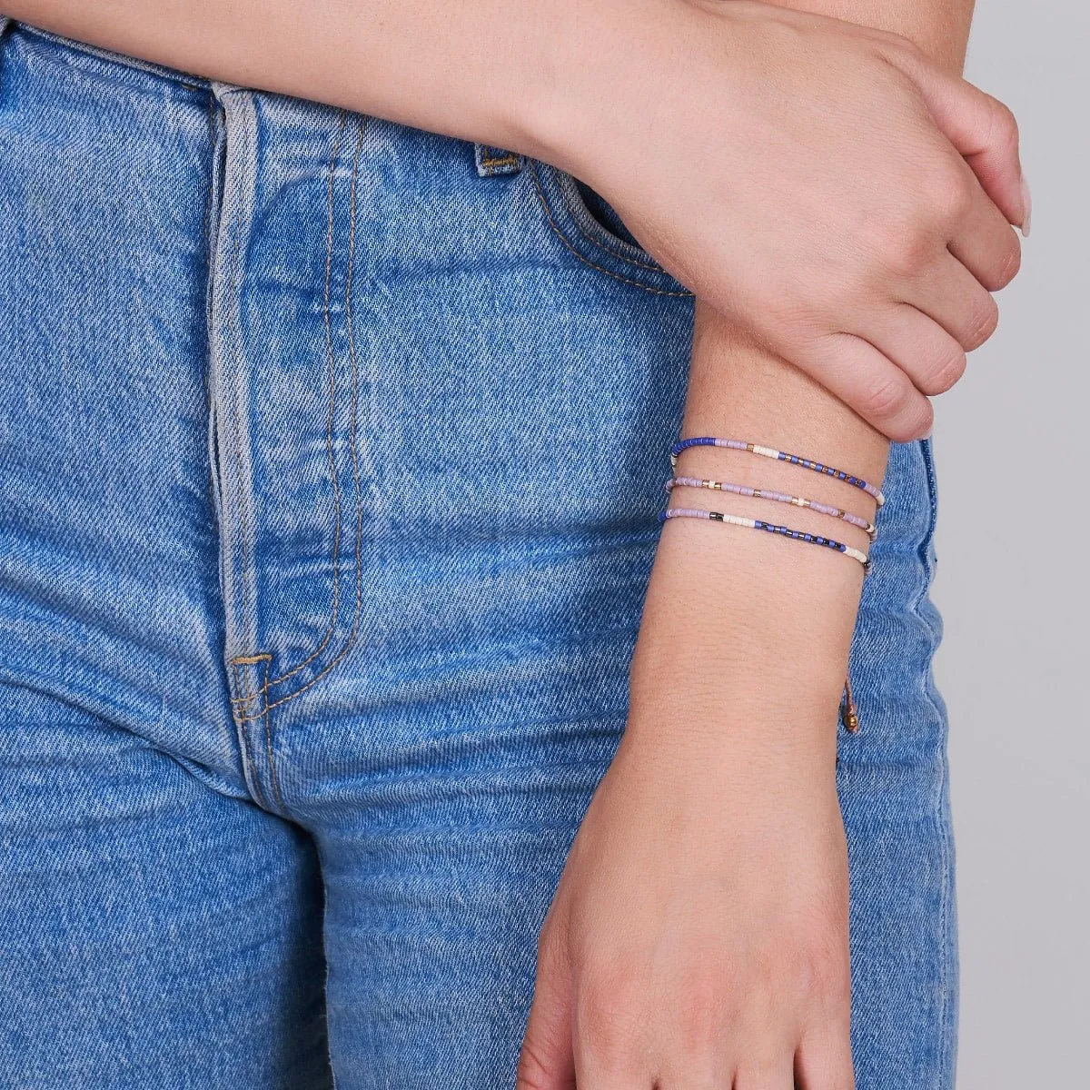 Mykonos | Japanese Miyuki Seed Bead | Stranded Bracelets