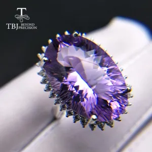 Natural Amethyst Gemstone Ring