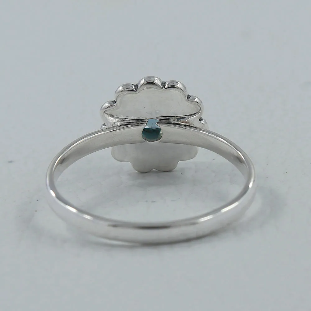 Natural Garnet Gemstone 925 Sterling Silver Ring