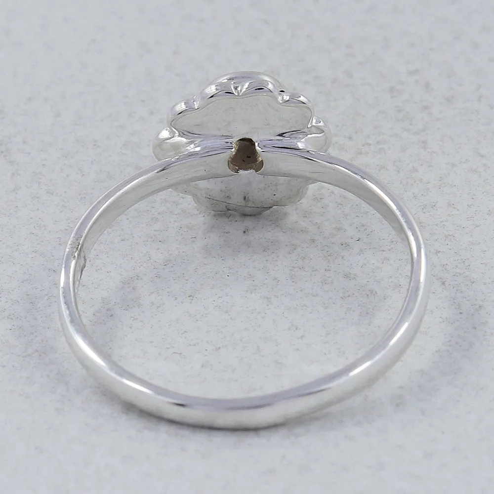 Natural Garnet Gemstone 925 Sterling Silver Ring
