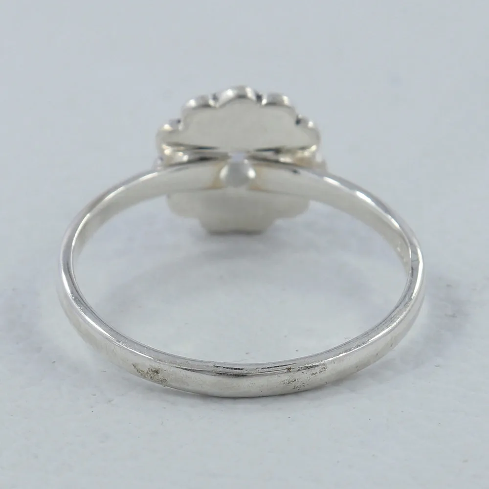 Natural Garnet Gemstone 925 Sterling Silver Ring