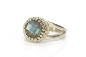 Natural Labradorite Gemstone in 925 Sterling Silver