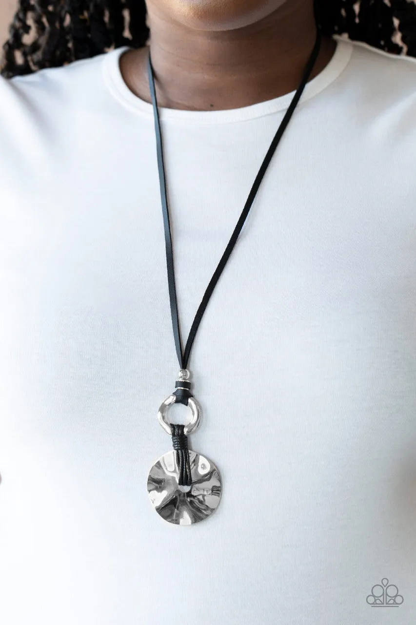 Nautical Nomad Black Paparazzi Necklace