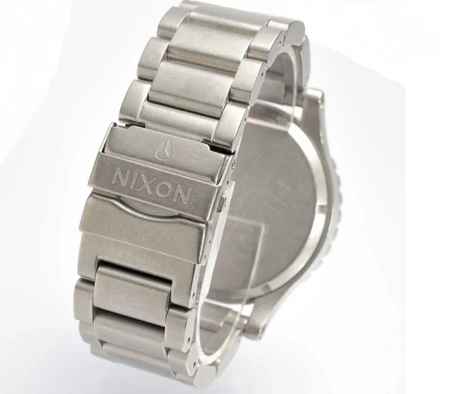 Nixon 42-20 Chronograph Silver Tone Men's Watch Men's Watch A037-2129