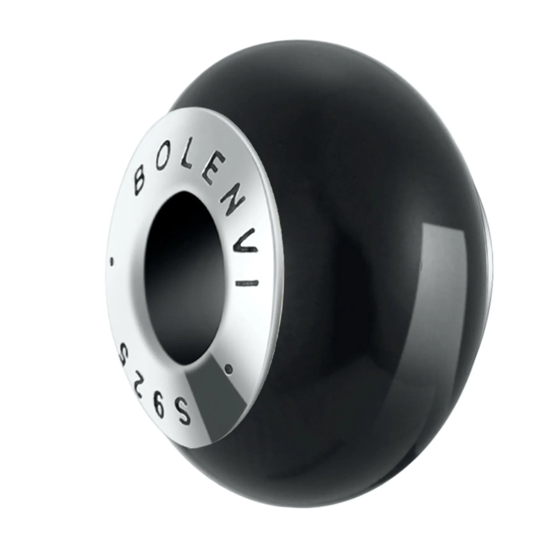 Obsidian Real Chakra Stone Bead Charm