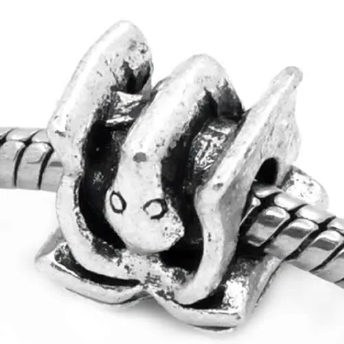Octopus Charm European Bead Compatible for Most European Snake Chain Bracelet