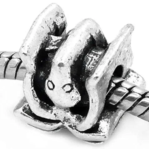 Octopus Charm European Bead Compatible for Most European Snake Chain Bracelet