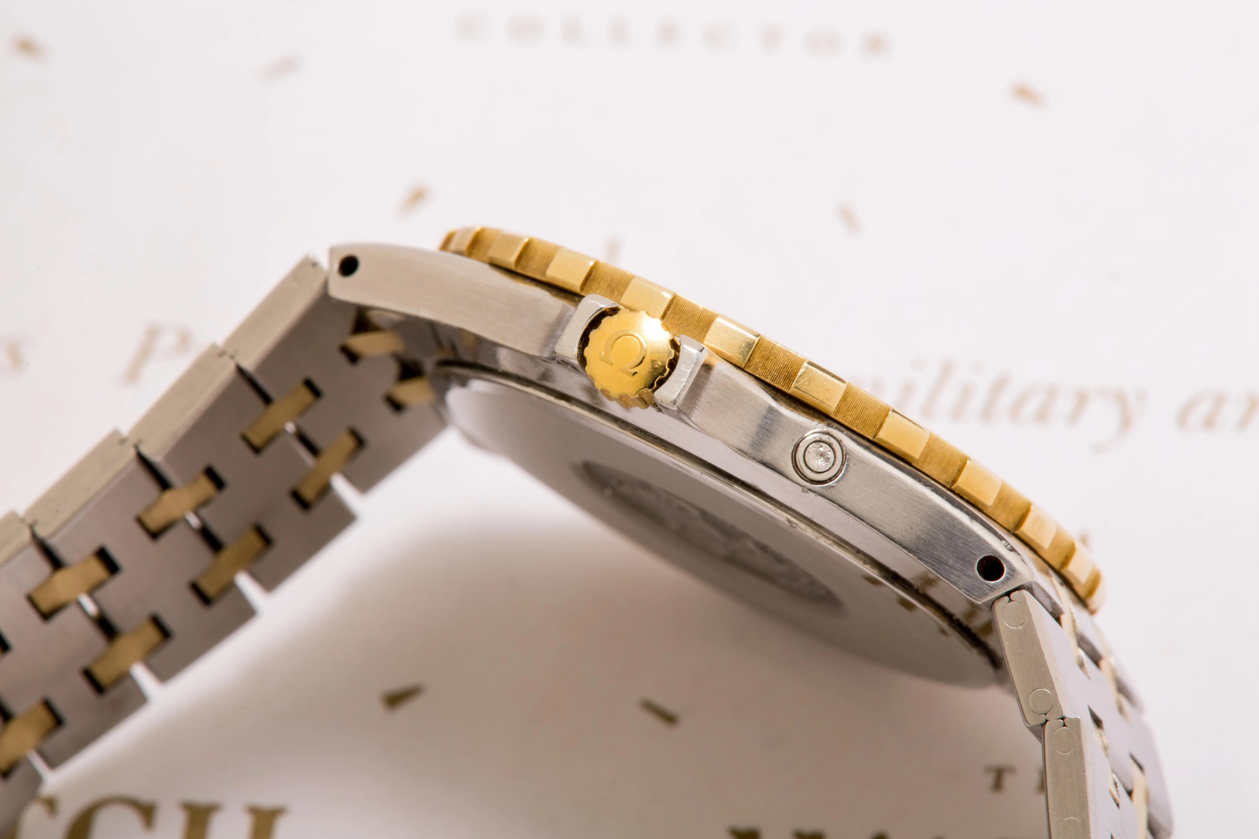 Omega Seamaster 120 ‘Jacques Mayol’ two tone stainless steel/ 18K SOLD