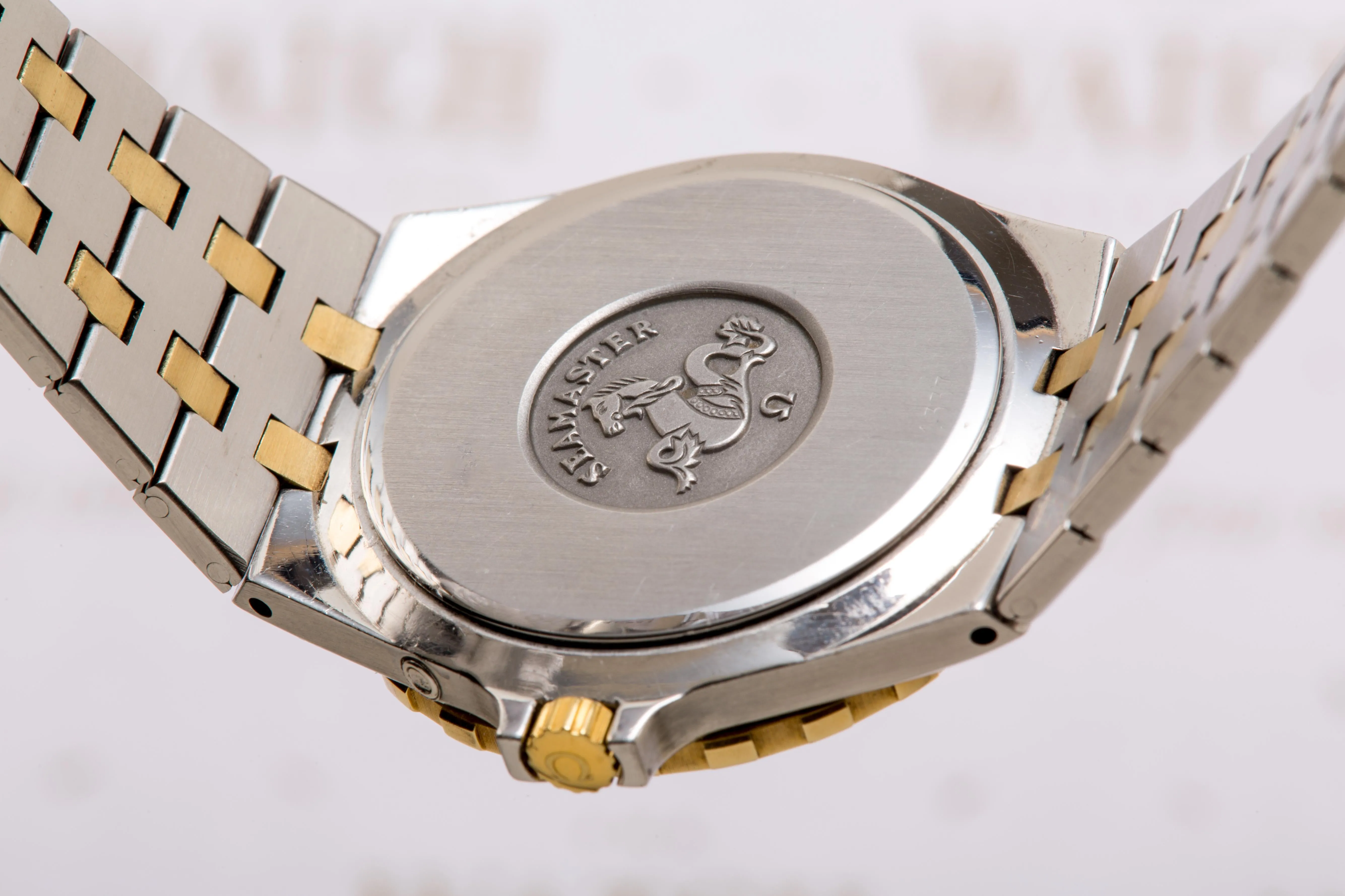 Omega Seamaster 120 ‘Jacques Mayol’ two tone stainless steel/ 18K SOLD