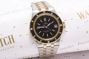 Omega Seamaster 120 ‘Jacques Mayol’ two tone stainless steel/ 18K SOLD