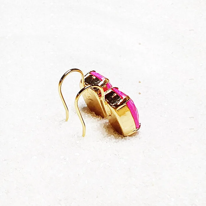 Orson Hot Pink Earrings