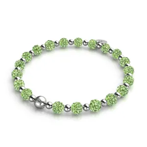 Palm Green | Crystal Kikiballa Bracelet