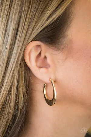 Paparazzi HOOP Me Up - Gold Hoop Earrings