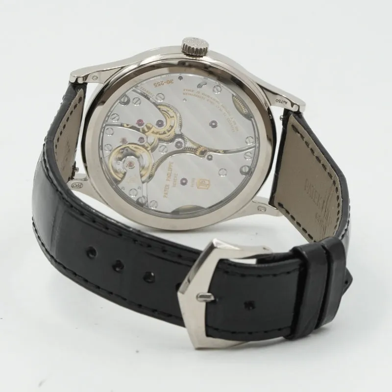 Patek Philippe Calatrava 6119G Charcoal Grey Dial 18K White Gold B&P 2021 39mm