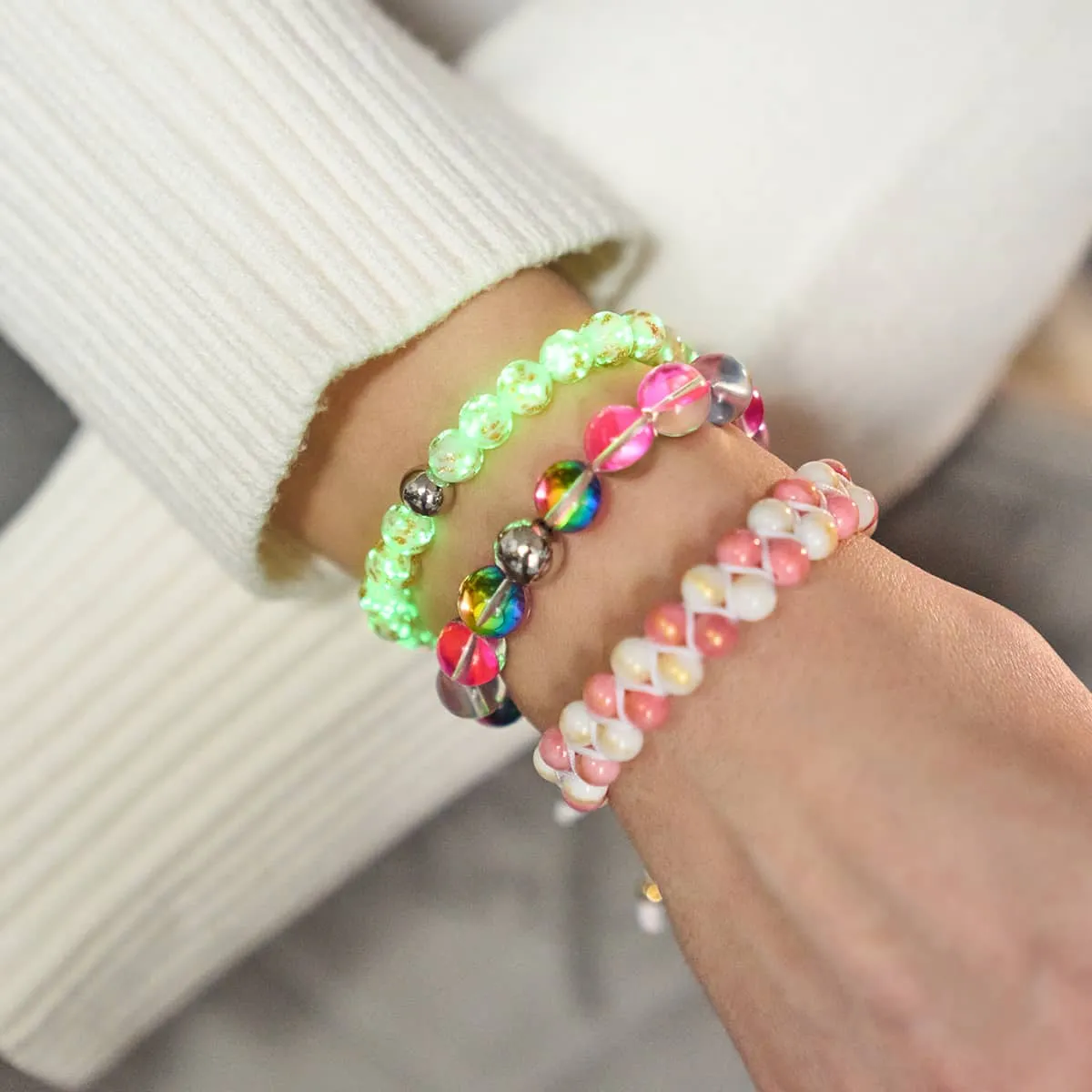 Peaches & Cream | 18k Gold x Jade | Vitality Bracelet