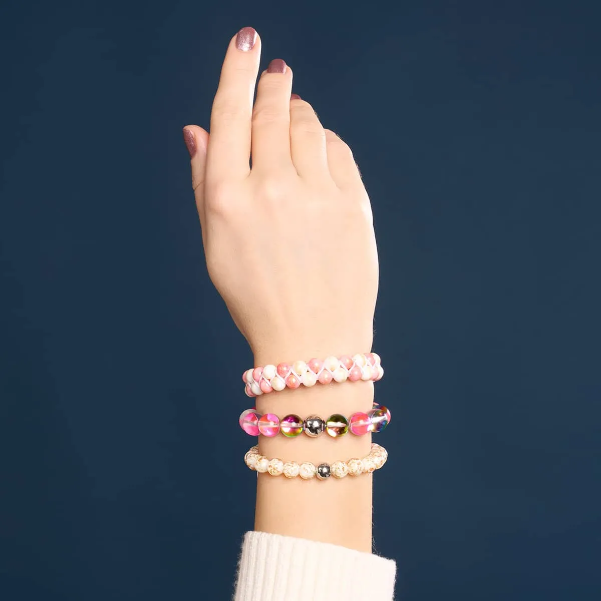 Peaches & Cream | 18k Gold x Jade | Vitality Bracelet