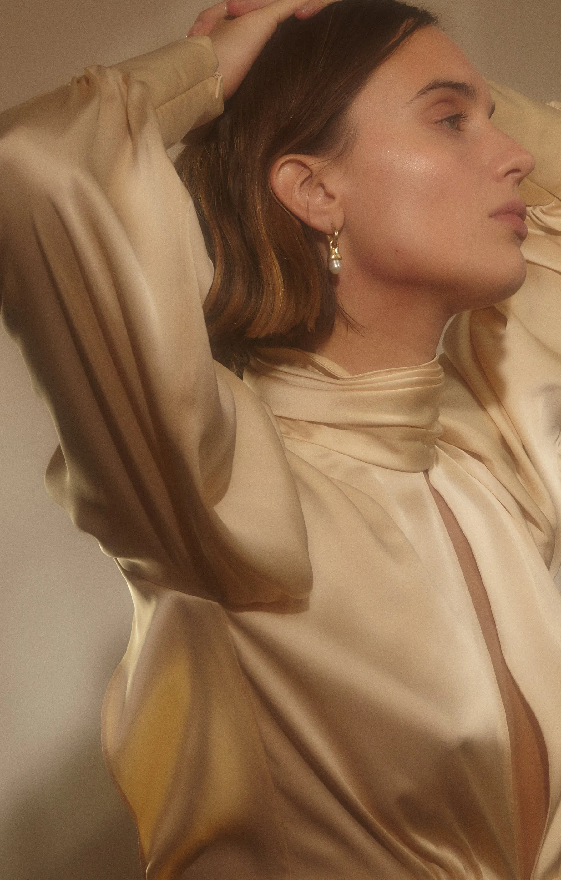 pearl hoop