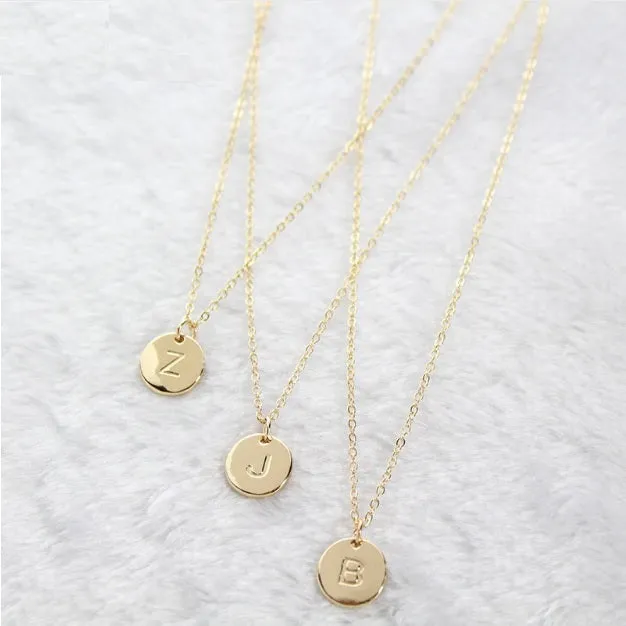 Personalized Disc Necklace