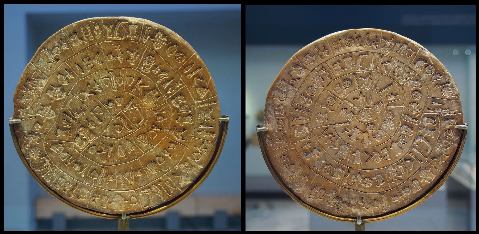 Phaistos Disc Necklace