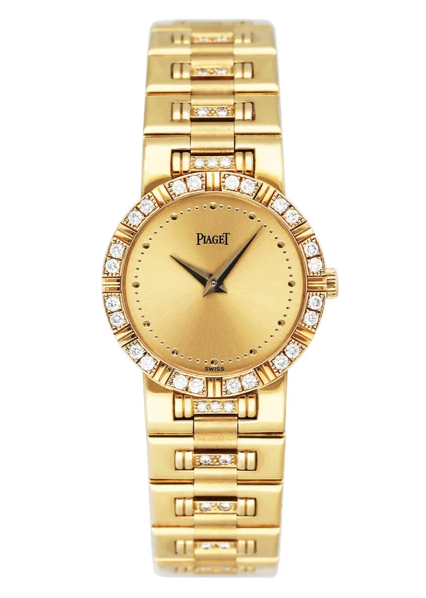 Piaget Dancer 80564 K818 Diamond Champagne Dial Ladies Watch
