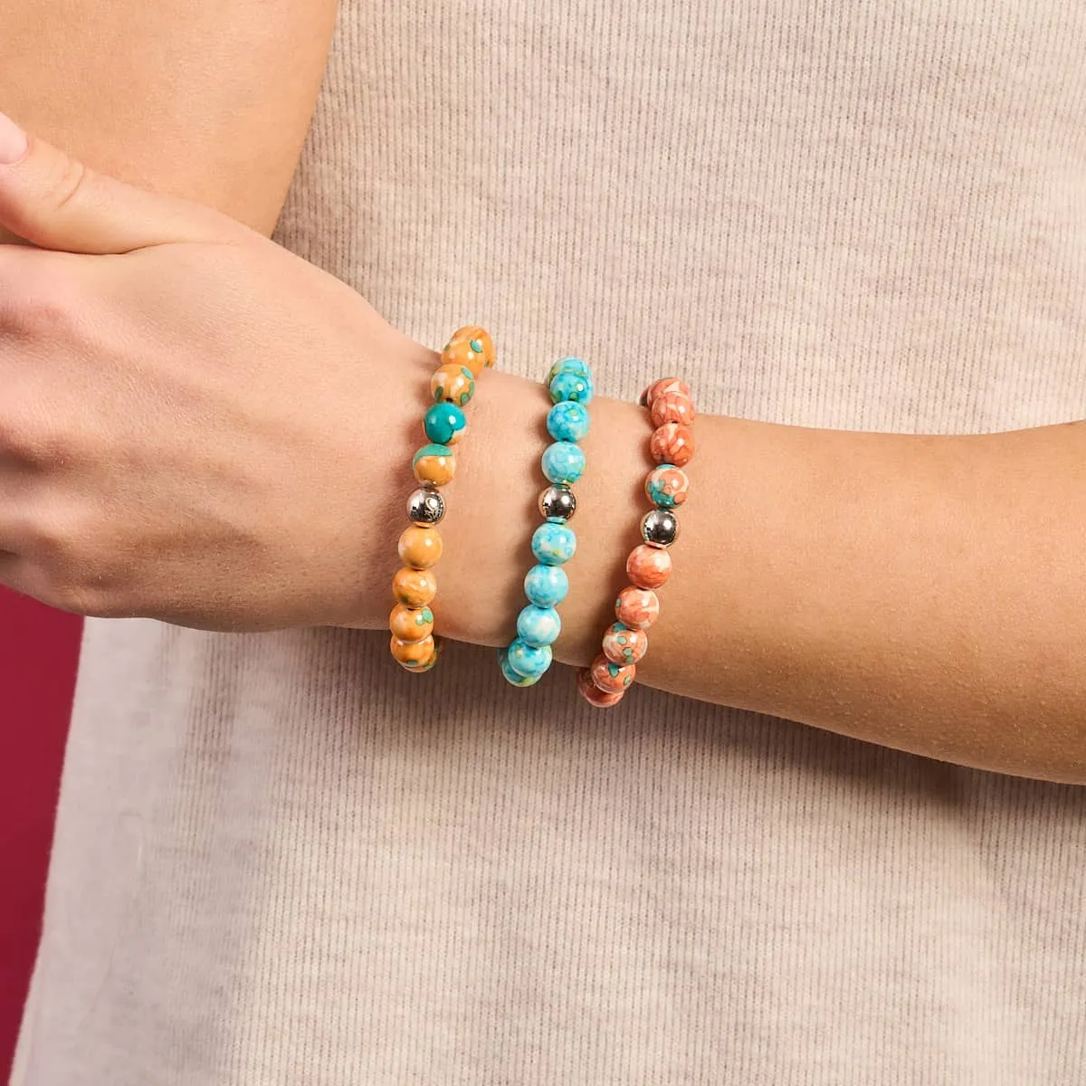 Picasso Porcelain Bracelet | Lemon Sky