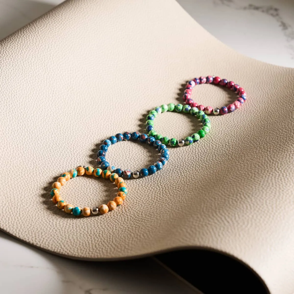 Picasso Porcelain Bracelet | Violet Cranberry