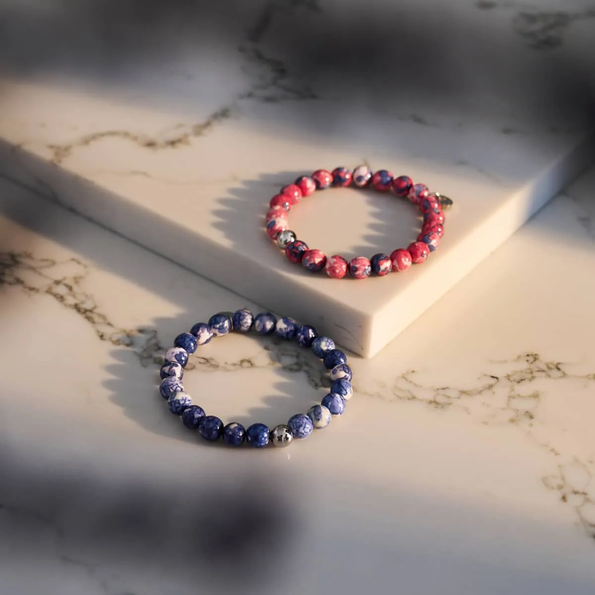 Picasso Porcelain Bracelet | Violet Cranberry