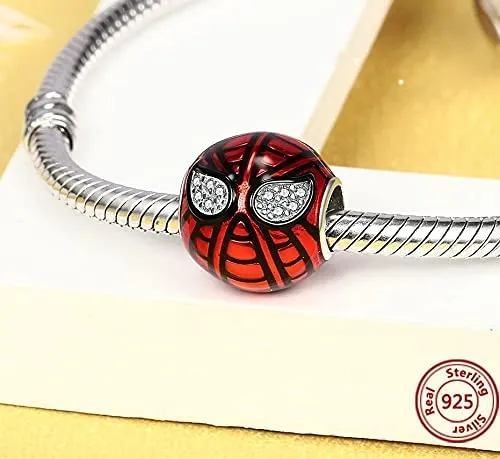 Red Spider Bead Charm